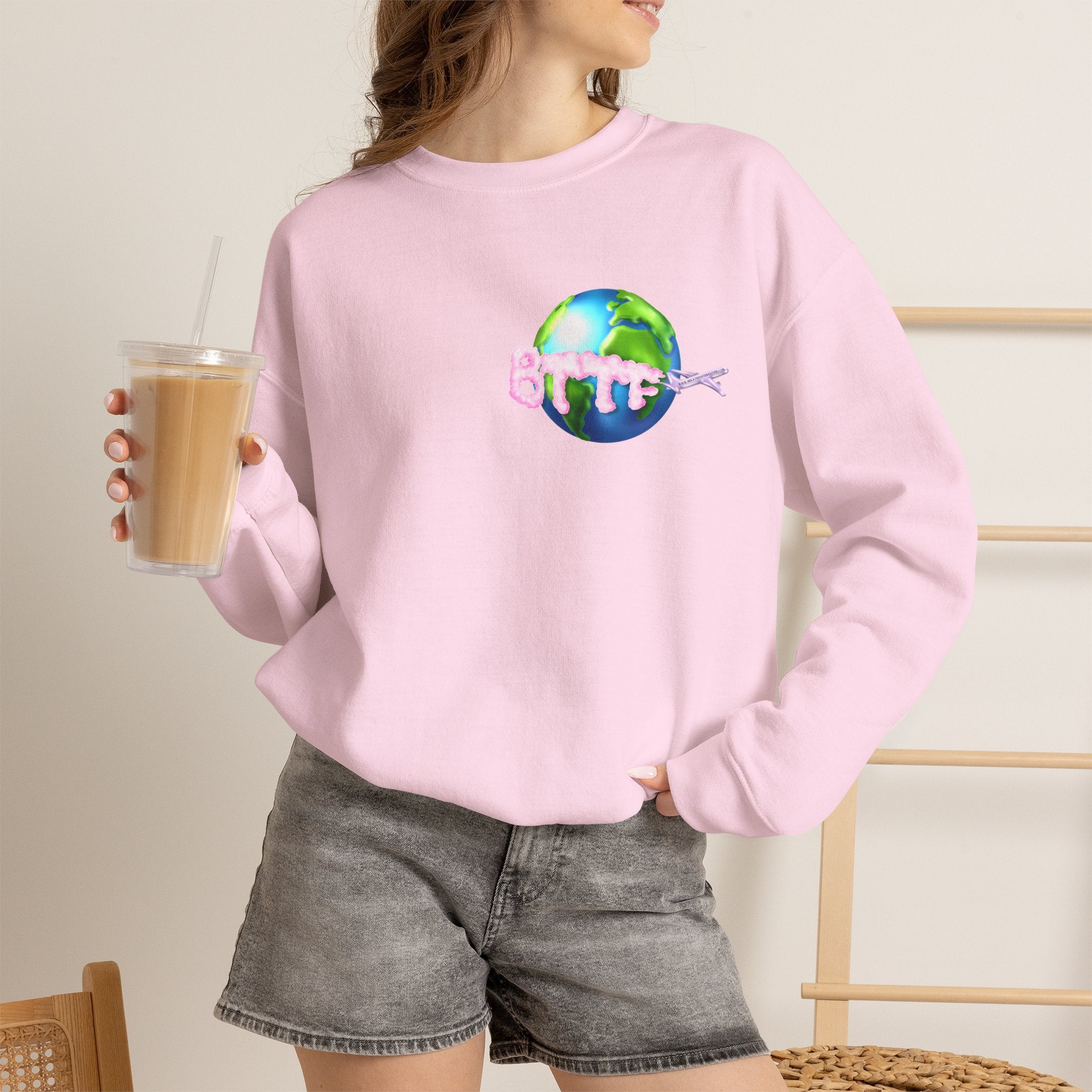 BTTF - Black Trans Travel Fund Unisex Crewneck Sweatshirt