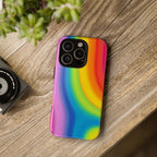 Rainbow Swirl Tough Phone Case for iPhone