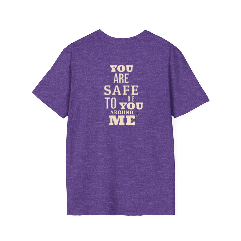 Safety Pin Know That You Are Loved Inspirational Tee Unisex Softstyle T-Shirt