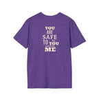 Safety Pin Know That You Are Loved Inspirational Tee Unisex Softstyle T-Shirt
