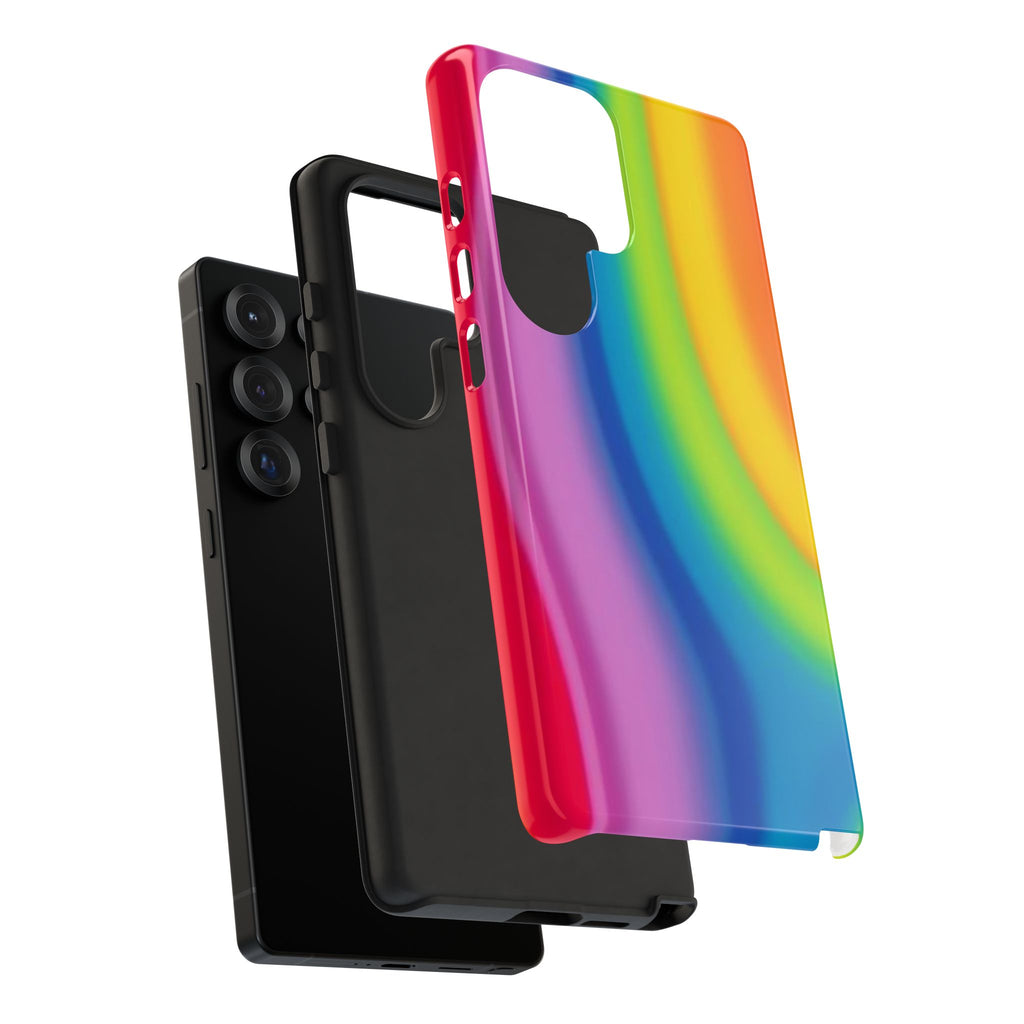 Rainbow Swirl Tough Case for Android