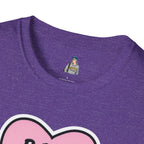 Unisex Softstyle T-Shirt - 'Boss Bitch' Heart Design - Funny Statement Tee