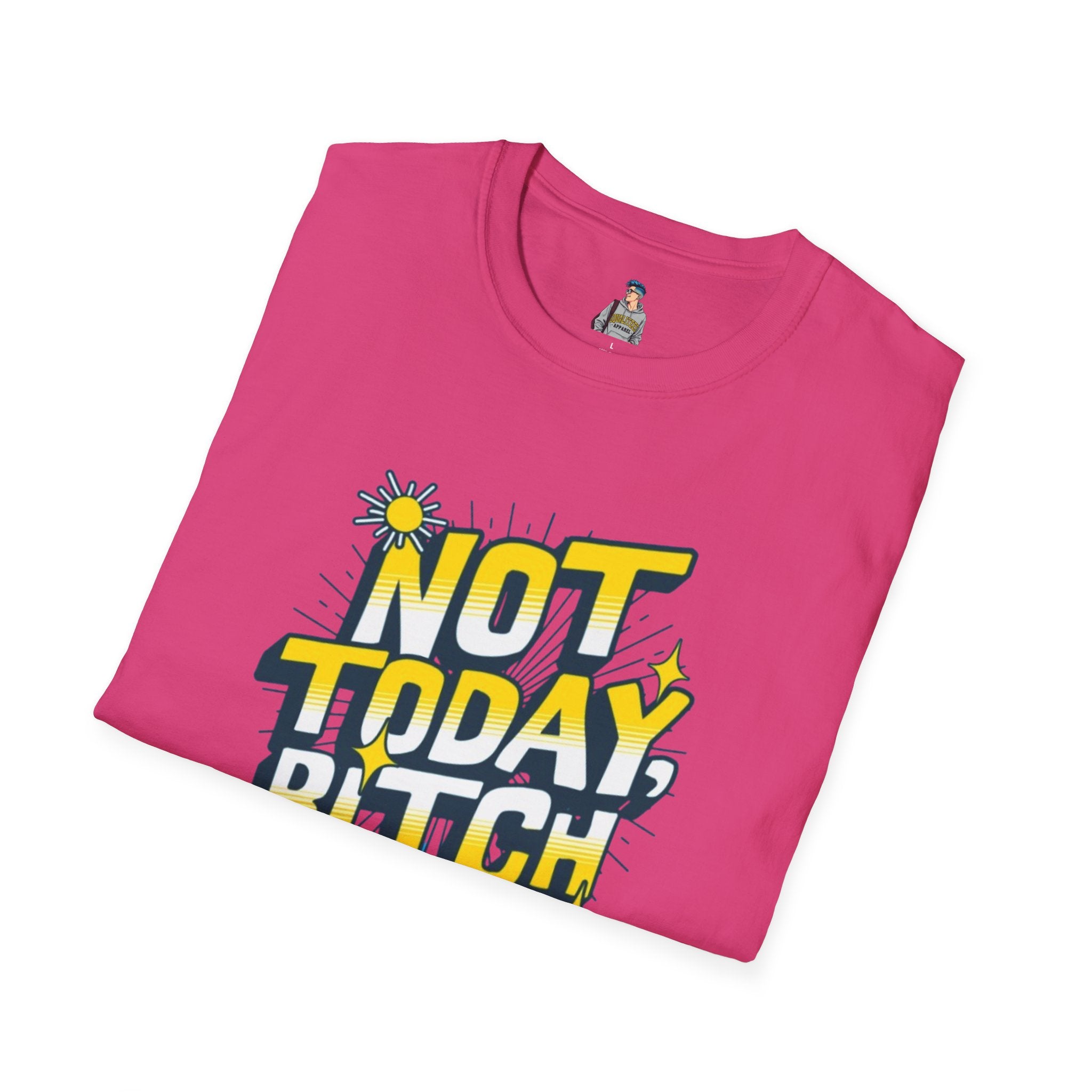 Not Today, Bitch Unisex Softstyle T-Shirt
