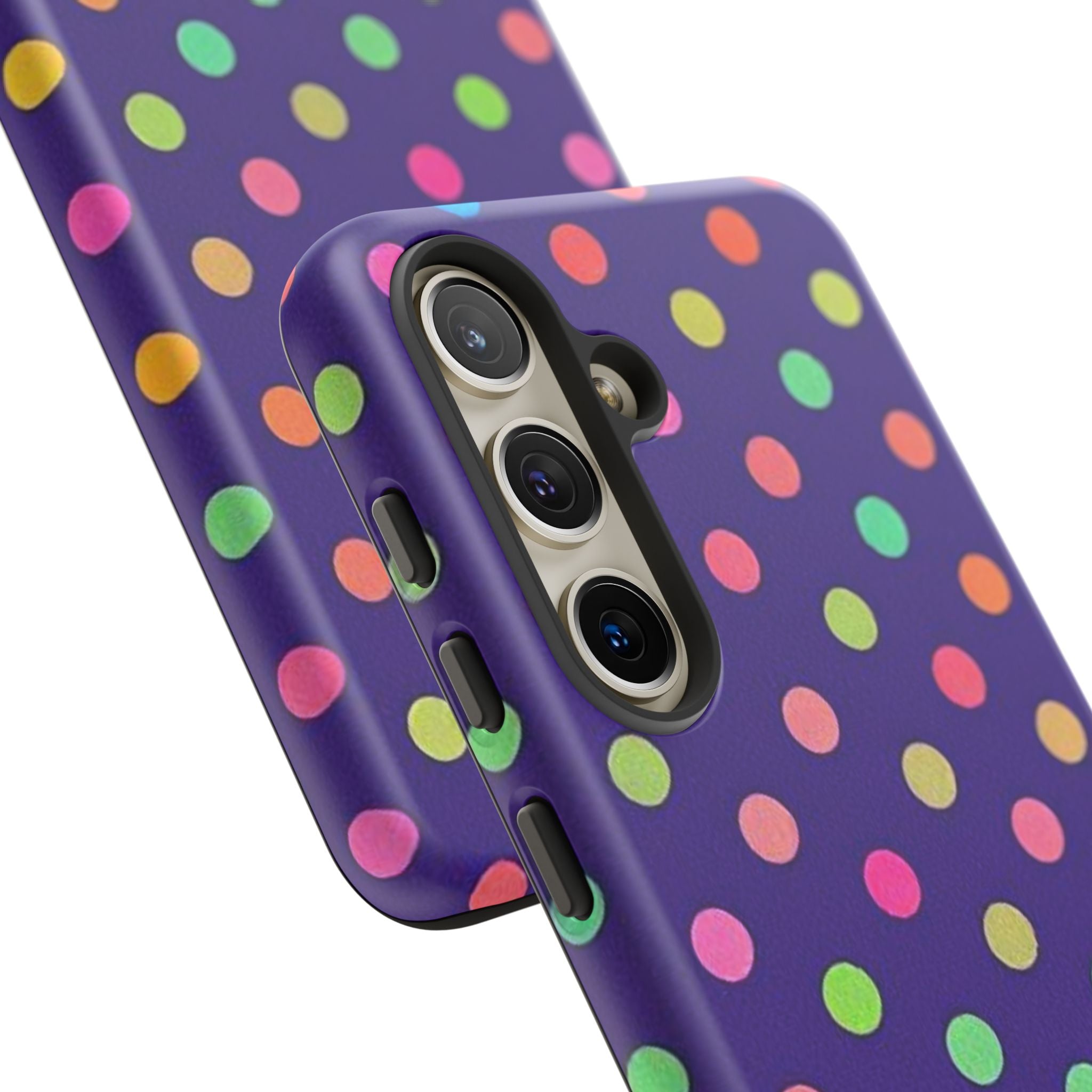 Colorful Polka-Dot Tough Case for Android