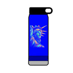 32oz Water Bottle Neon Lady Liberty