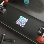 Die-Cut Stickers - Know That You Are Loved Wavy Design