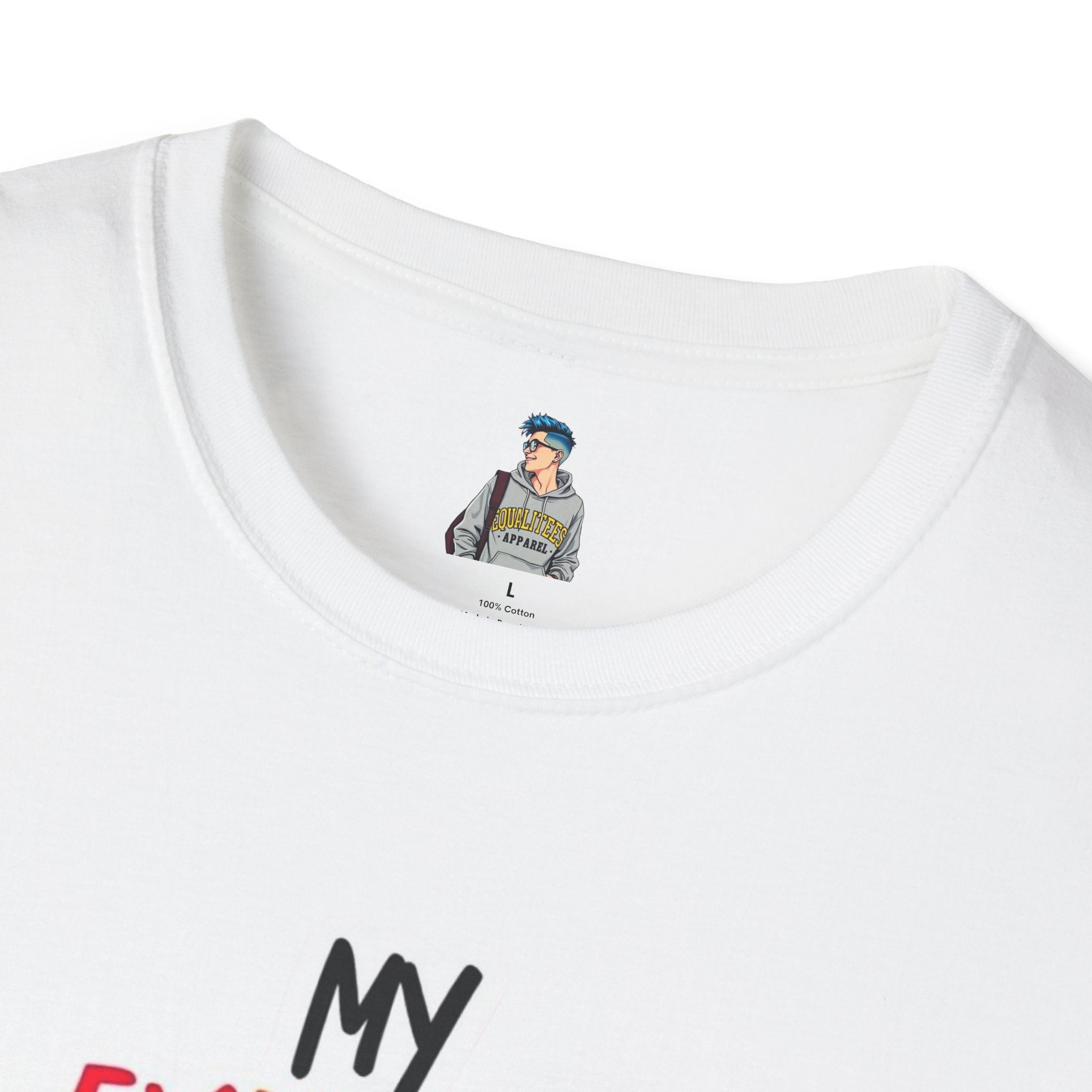 Inclusive Message T-Shirt - 'My Existence Is Not A Stereotype'