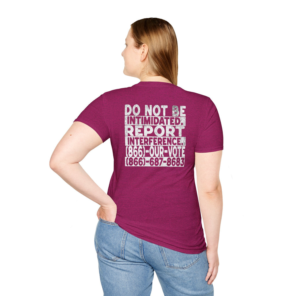 Know Your Rights Voter English T-Shirt