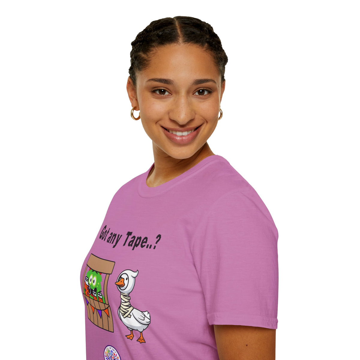 Got any Tape..? Funny Goose & Frog Market T-Shirt — Cute Animal Humor Tee