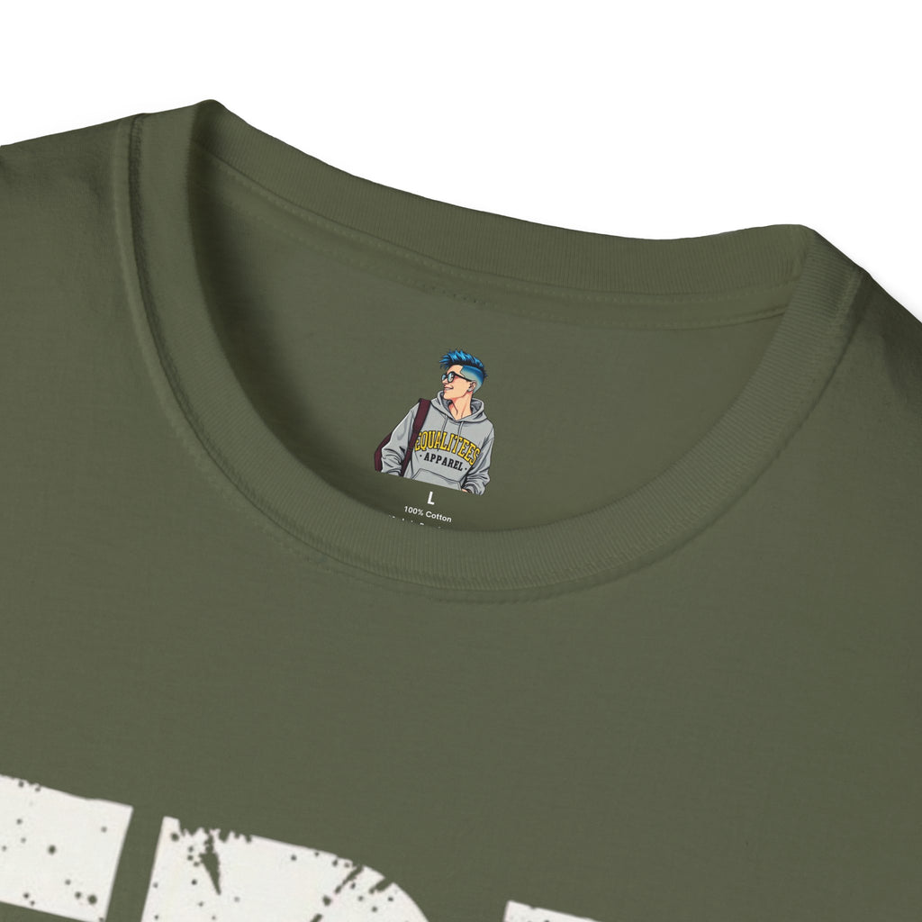 FDT Distressed Graphic T‑Shirt — Bold Statement Tee