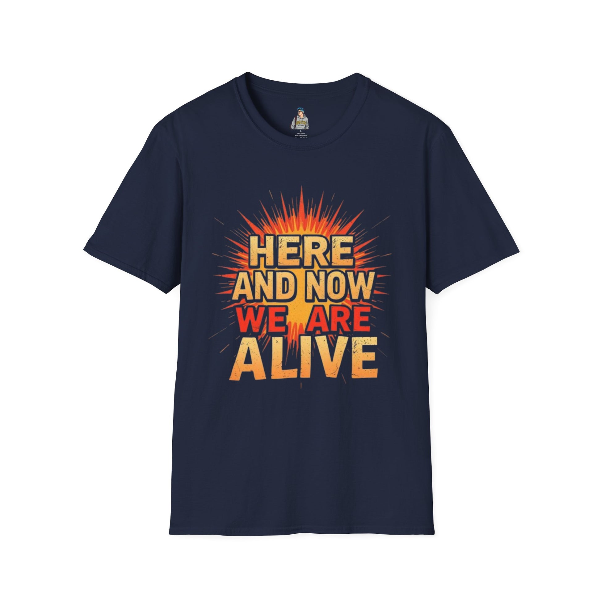 Empowering Statement Tee, Here and Now We Are Alive Our Resistance Matters