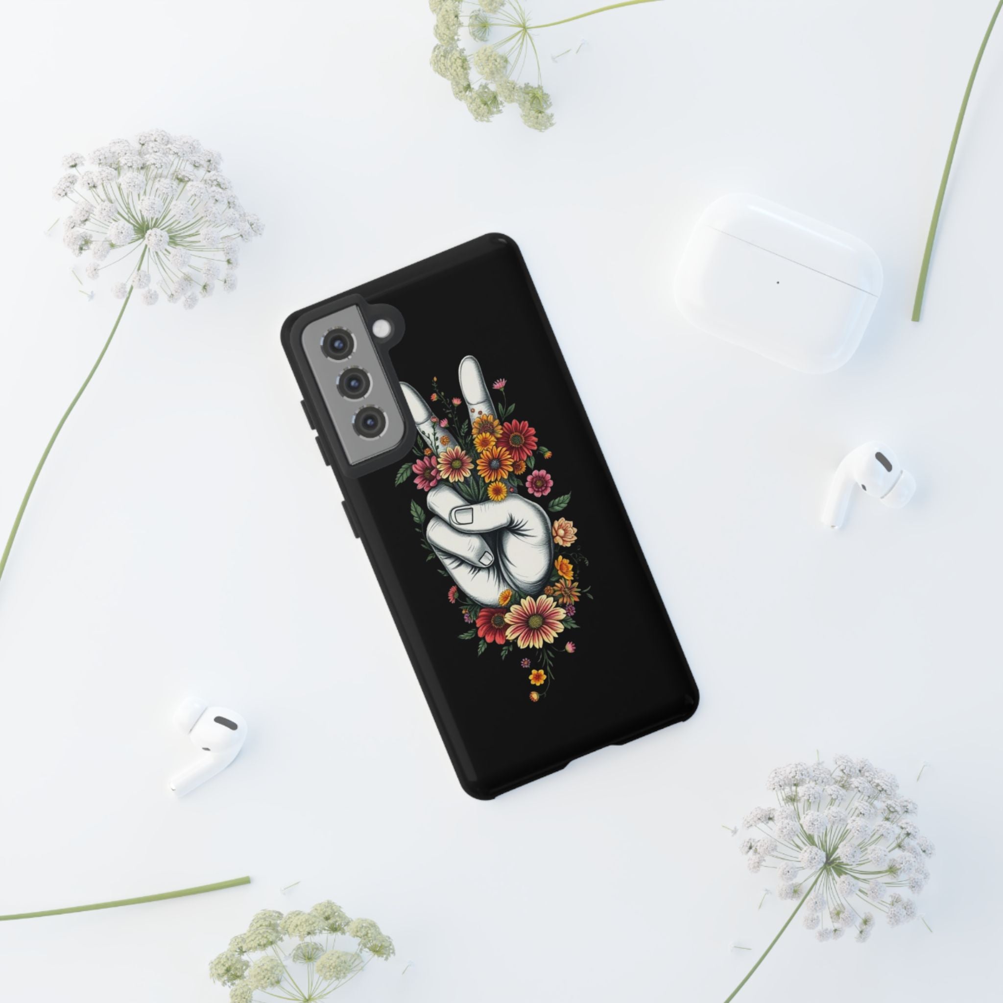Grow Peace Digital Artwork Tough Case For Android & iPhone