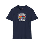 LGBTQIA+ History Is Now Unisex Softstyle T-Shirt