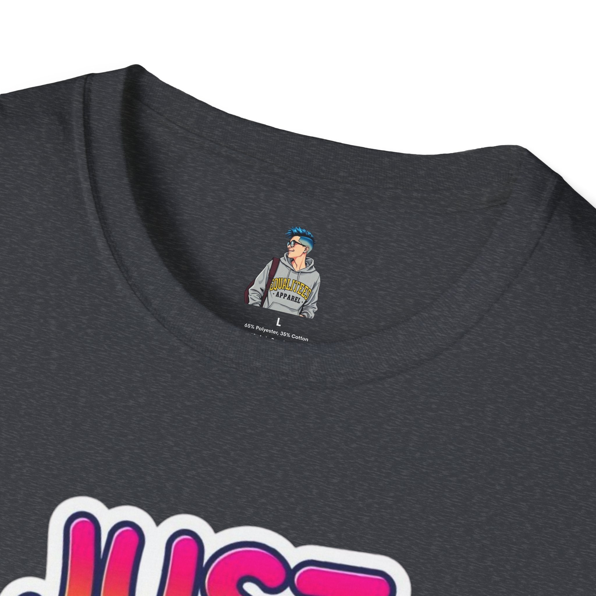 Just Love Unisex Softstyle T-Shirt | Perfect for Pride, Anniversaries, and Everyday Wear