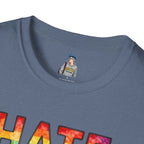 T-Shirt — "Hate Is Not A Family Value" Rainbow Pride Tee