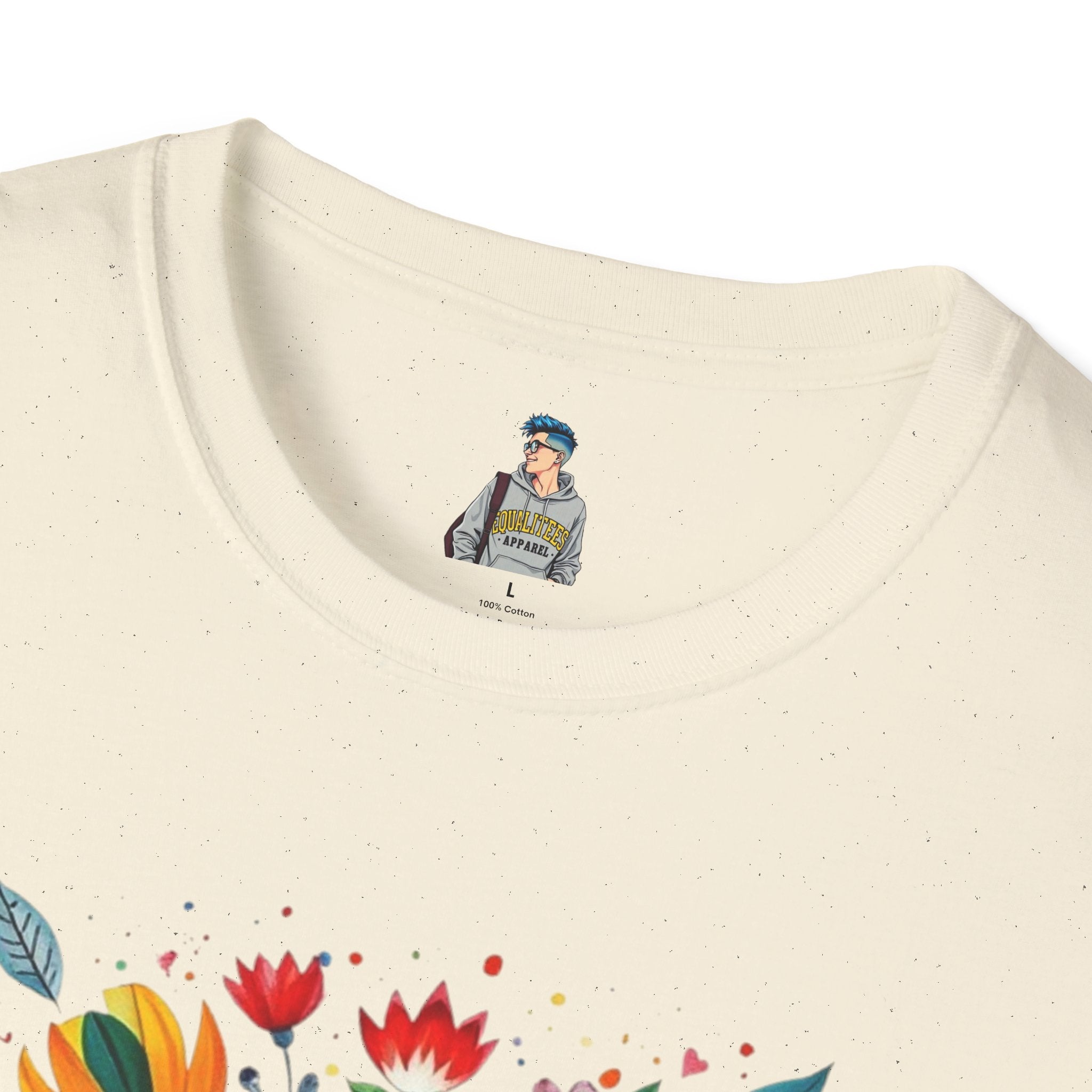 Love Everyone, Protect Planet Floral Graphic Tee