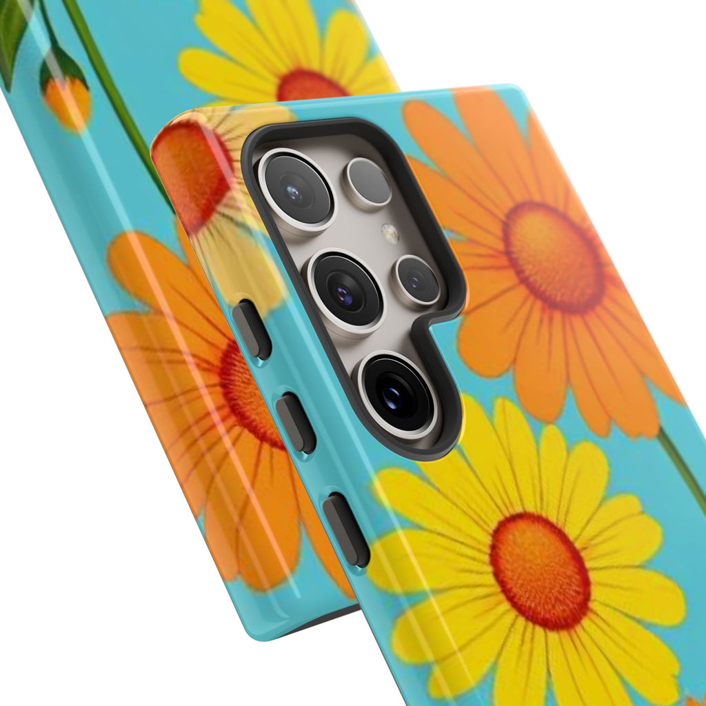 Floral Daisy Tough Case for Android