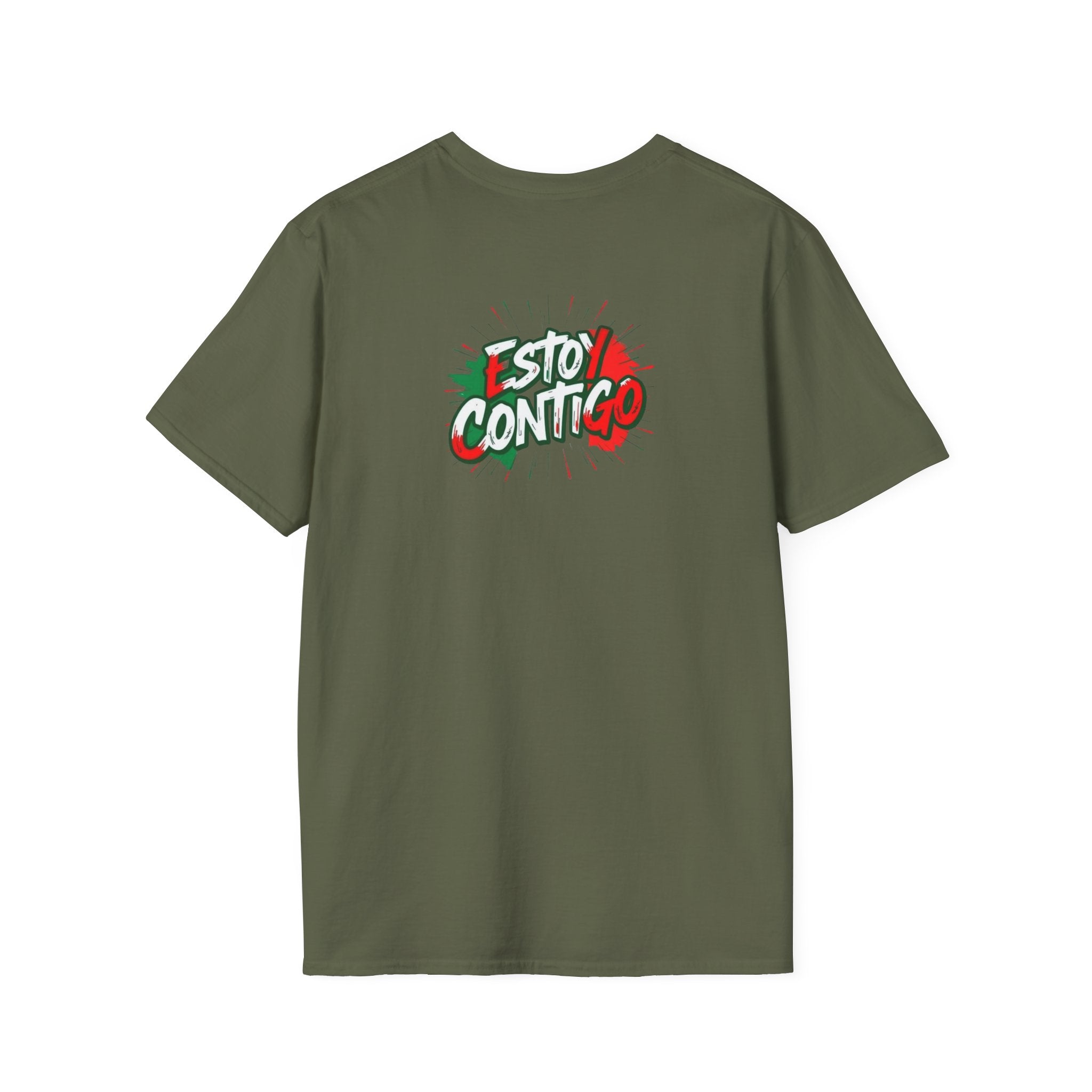 Unisex Softstyle T-Shirt - Mexicans Are Great Americans | Bilingual Pride Tee