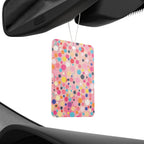 Dots and Splatters Car Air Freshener