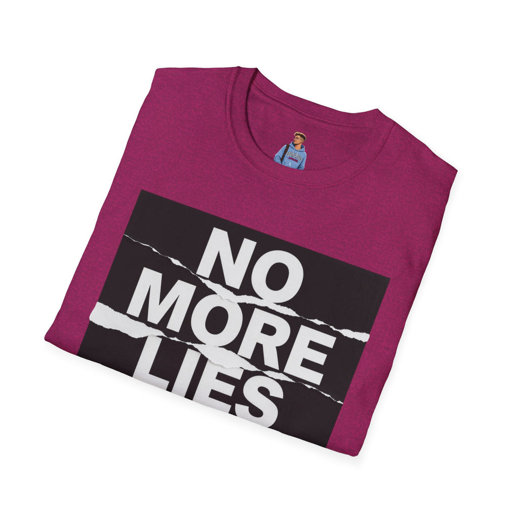 No More Lies T-Shirt — Bold Protest Graphic Tee
