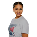 Democracy First T-Shirt | Unisex Softstyle Tee for Equality & Justice