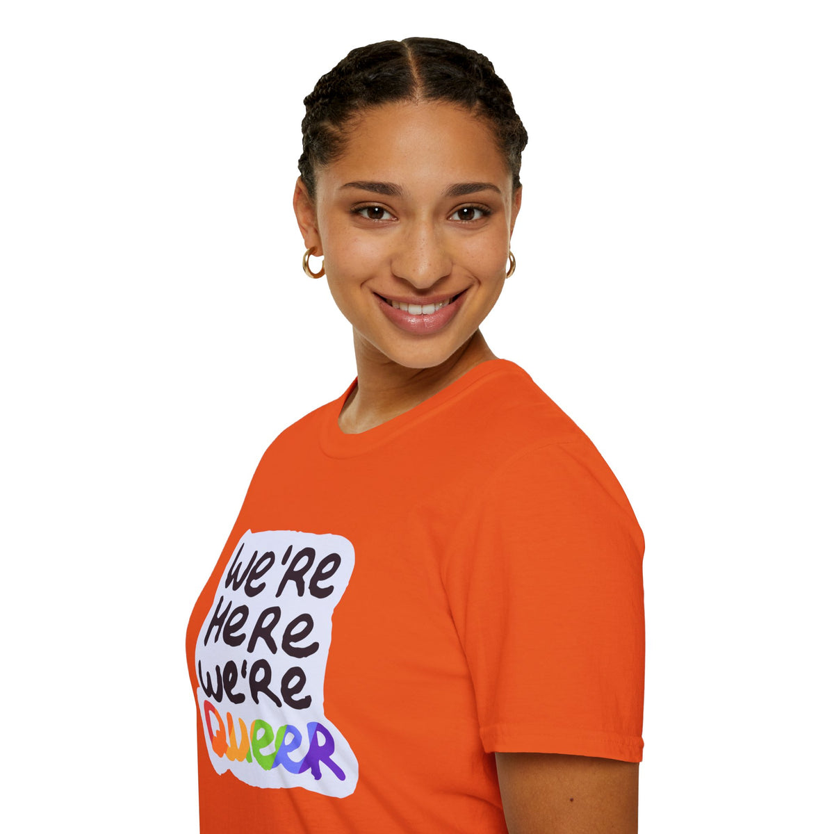 We’re Here We’re Queer Pride Tree Las Vegas T-Shirt