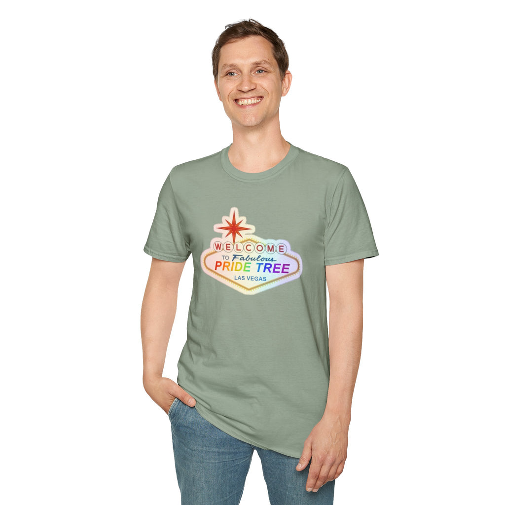 Welcome to Fabulous Pride Tree Las Vegas T-Shirt