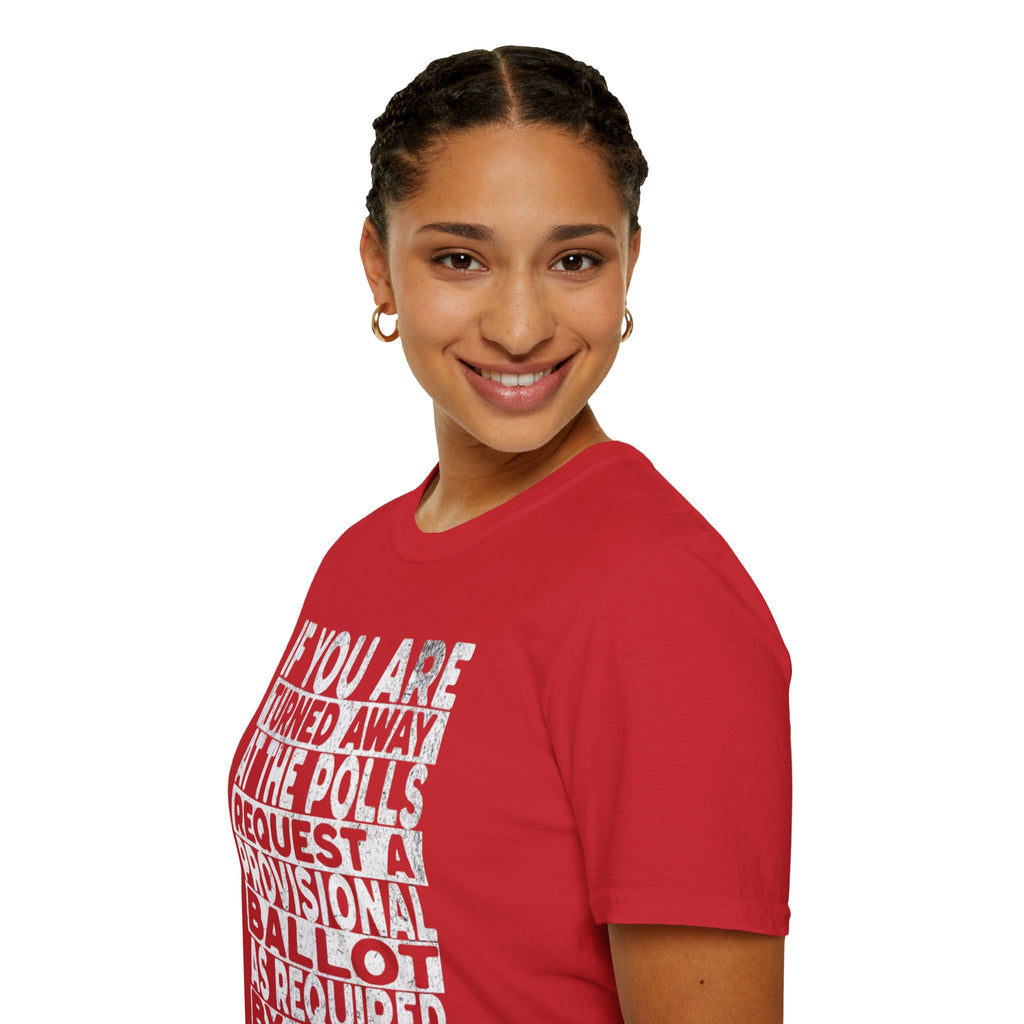 Know Your Rights Voter English T-Shirt