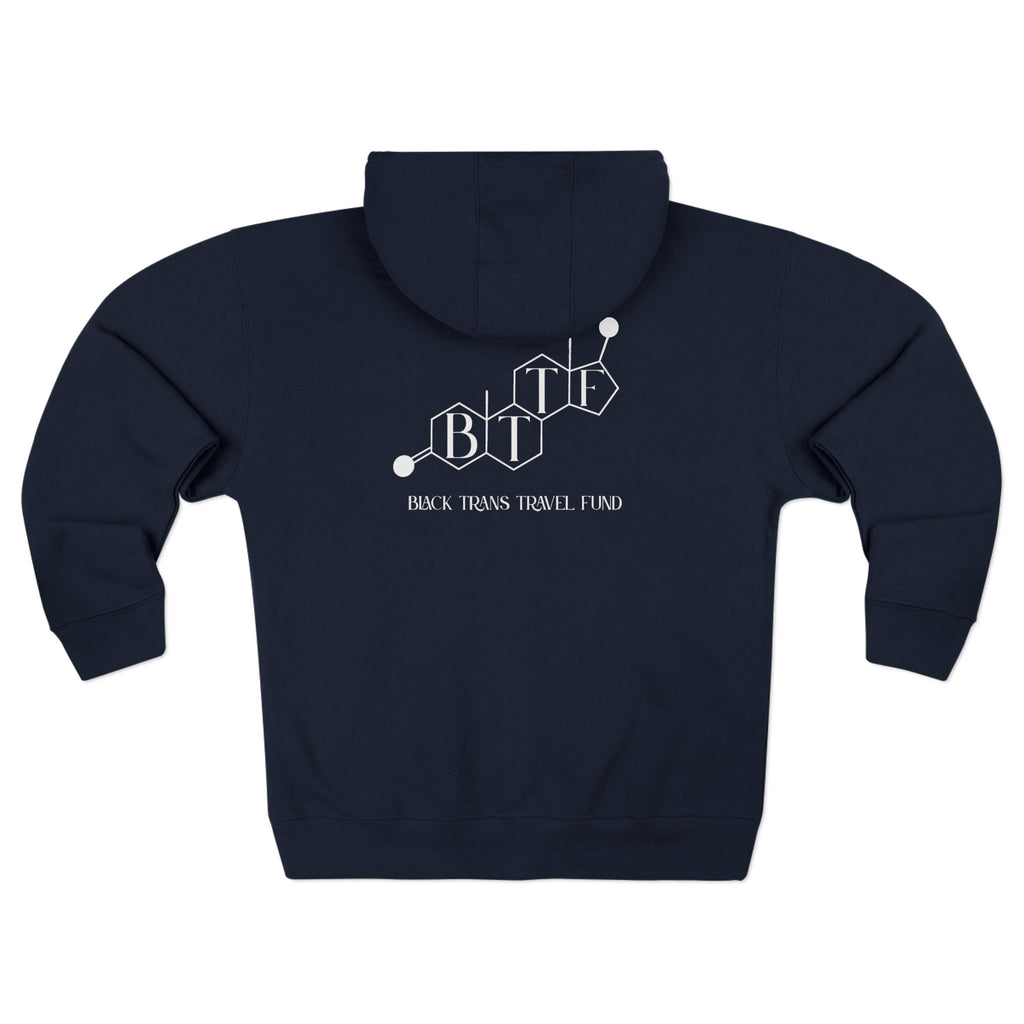 BTTF - Black Trans Travel Fund Unisex Zip-Up Hoodie
