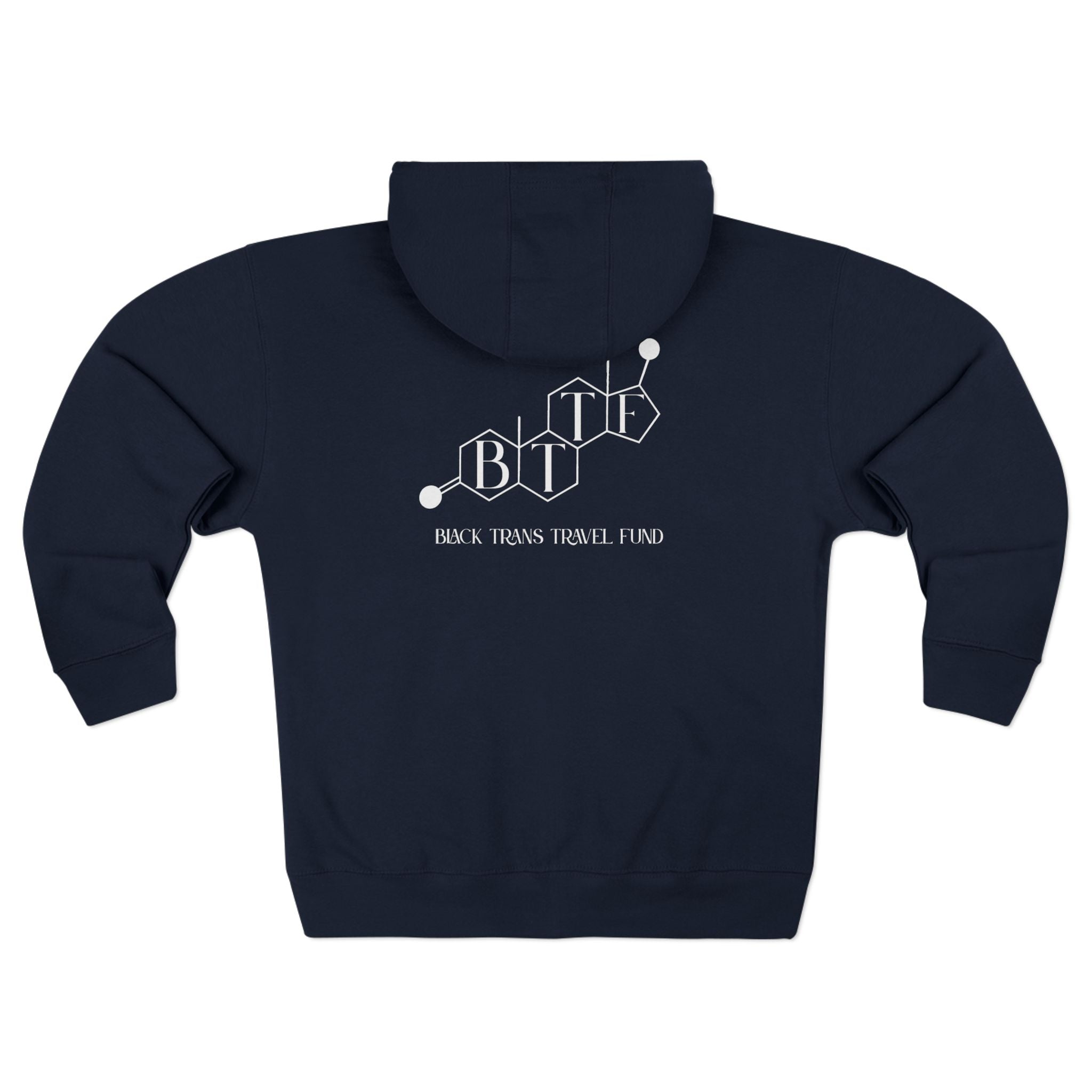 BTTF - Black Trans Travel Fund Unisex Zip-Up Hoodie
