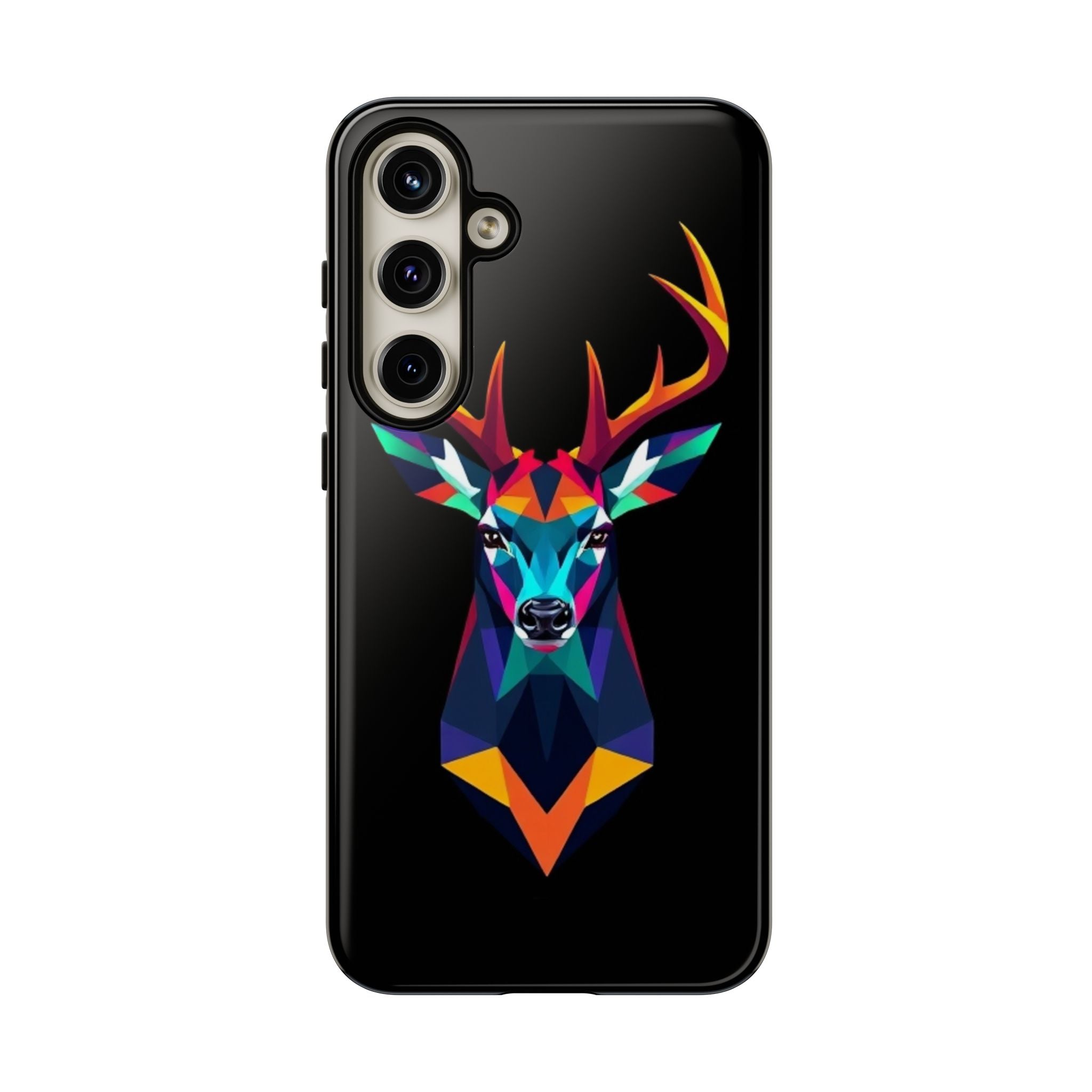 Colorful Fractal Deer Art Design Tough Case For Android & iPhone