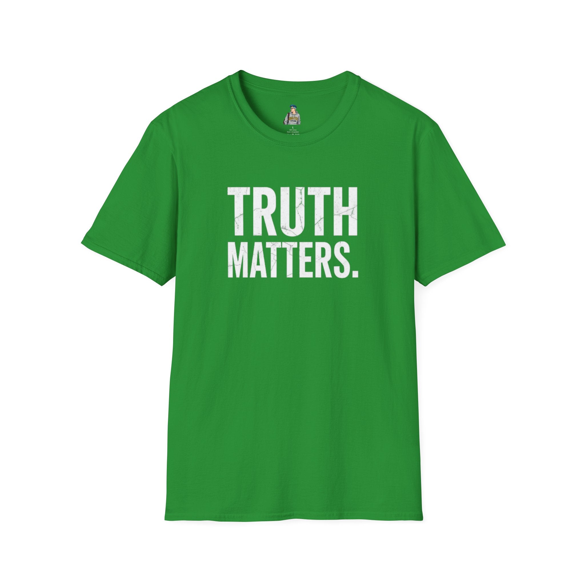 Unisex Softstyle T-Shirt – "Truth Matters" Statement Tee for Activists & Everyday Wear