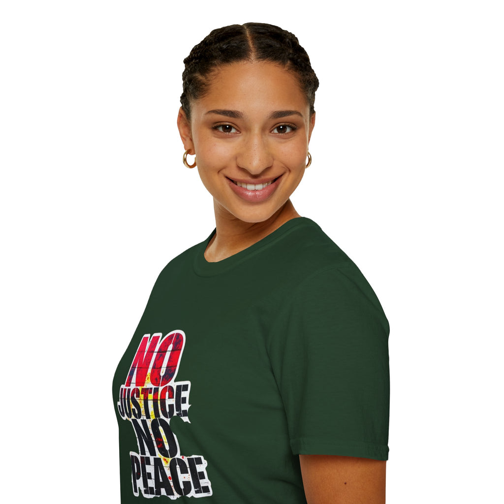 No Justice, No Peace Unisex Softstyle T-Shirt