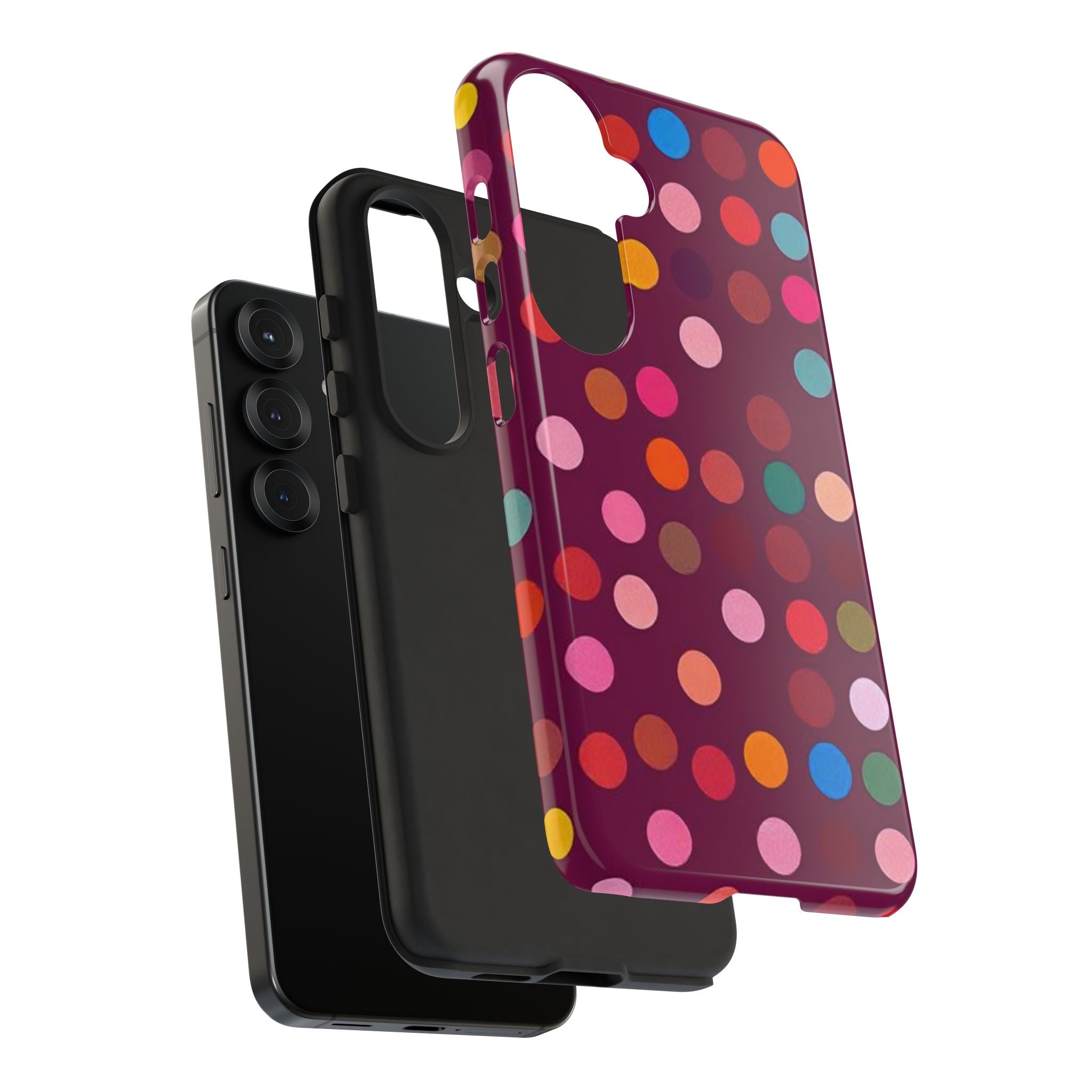 Polka-Dot Colorful Tough Case for Android