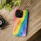 Rainbow Watercolor Art Tough Cases For Android & iPhone