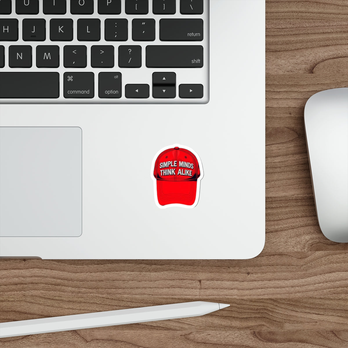 Die-Cut Stickers - Red Cap - Simple Minds Think Alike
