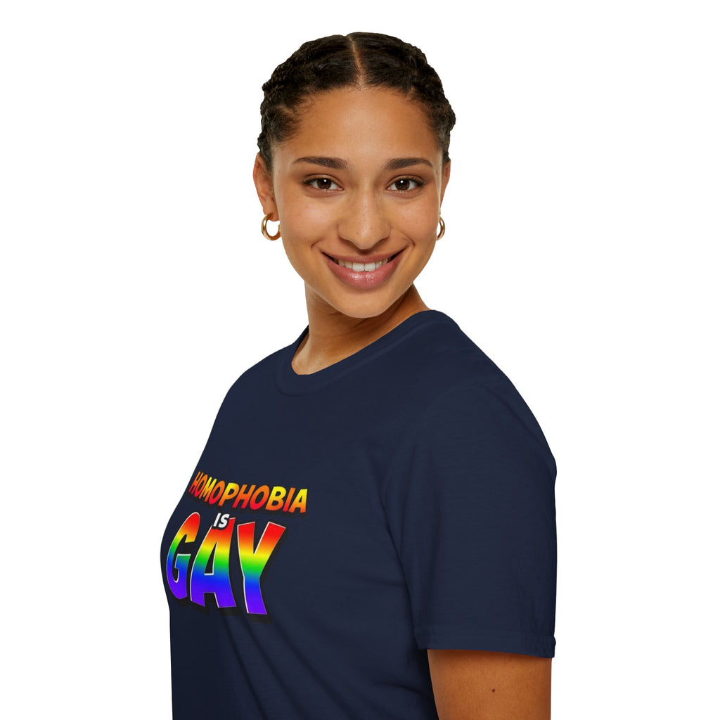 Homophobia Is Gay Graphic T-Shirt