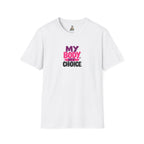 Empowering Unisex Softstyle T-Shirt - 'My Body, My Choice' Statement Tee