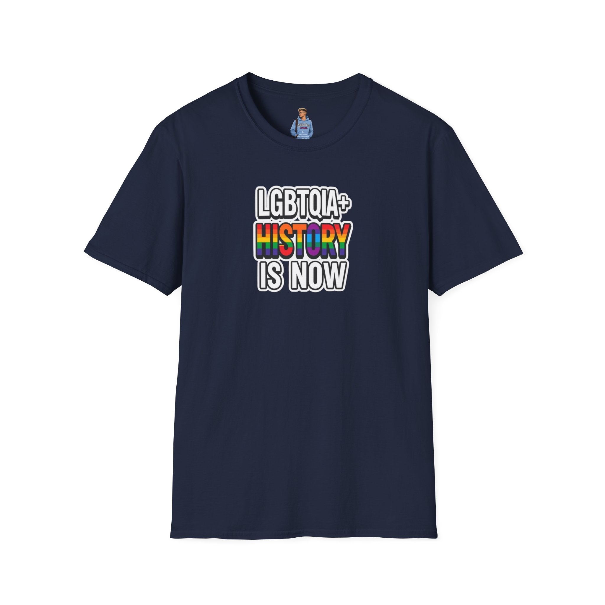 LGBTQIA+ History Is Now T-shirt