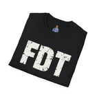 FDT Political Protest Distressed Graphic T-Shirt
