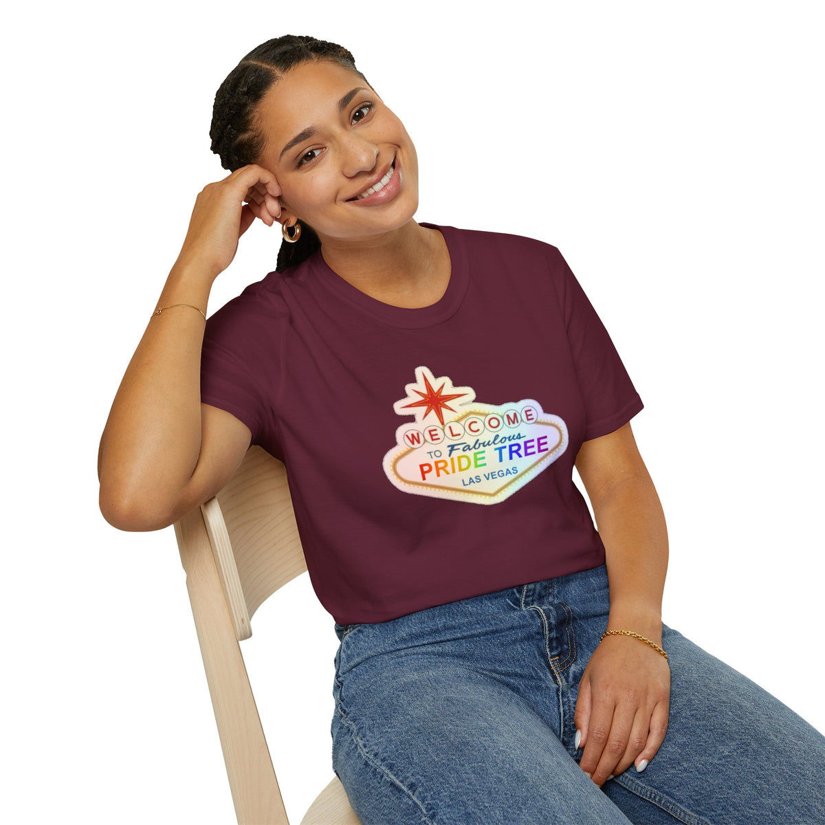 Welcome to Fabulous Pride Tree Las Vegas T-Shirt