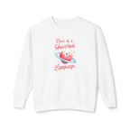 Love is a Universal Language Unisex Lightweight Crewneck Sweatshirt