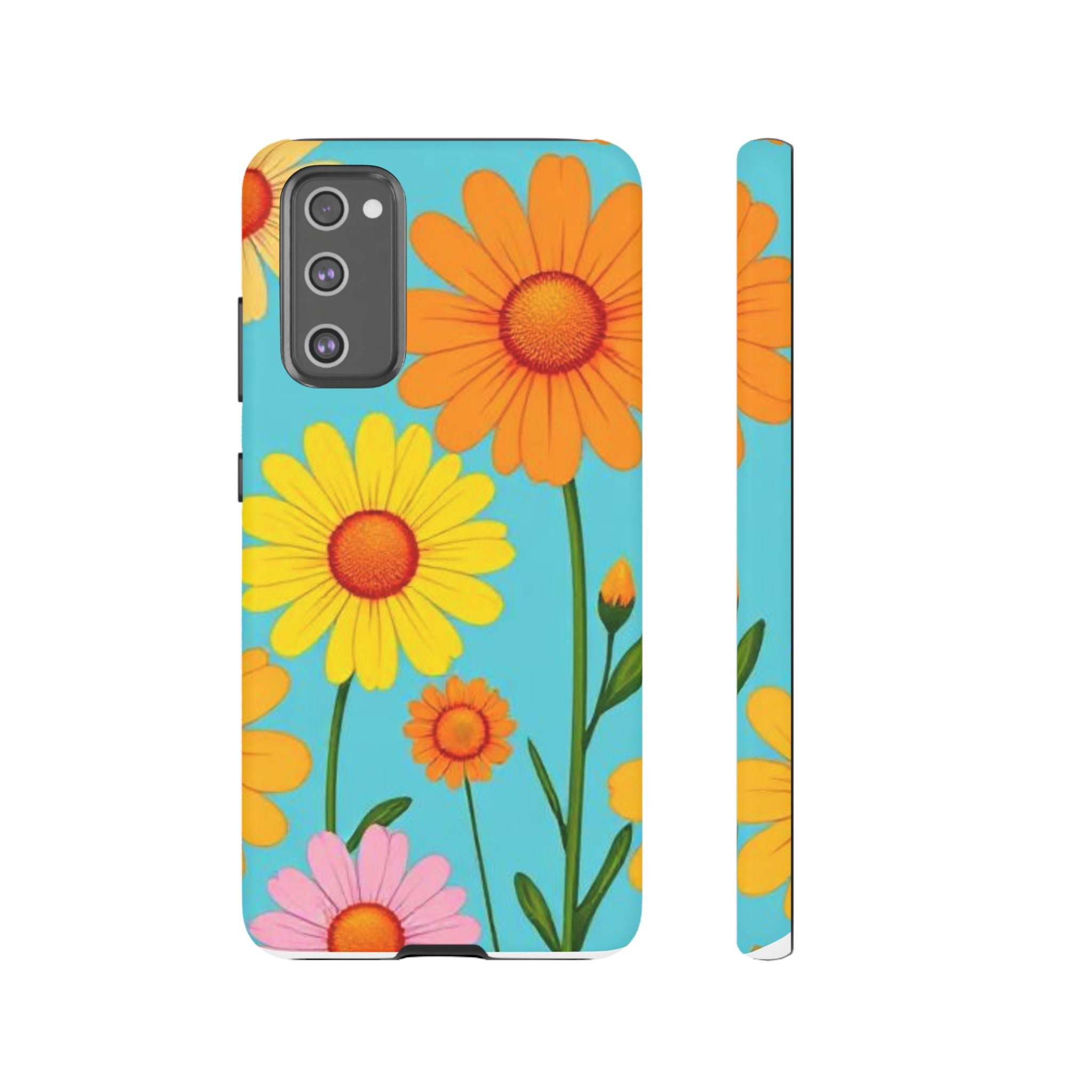 Floral Daisy Tough Case for Android