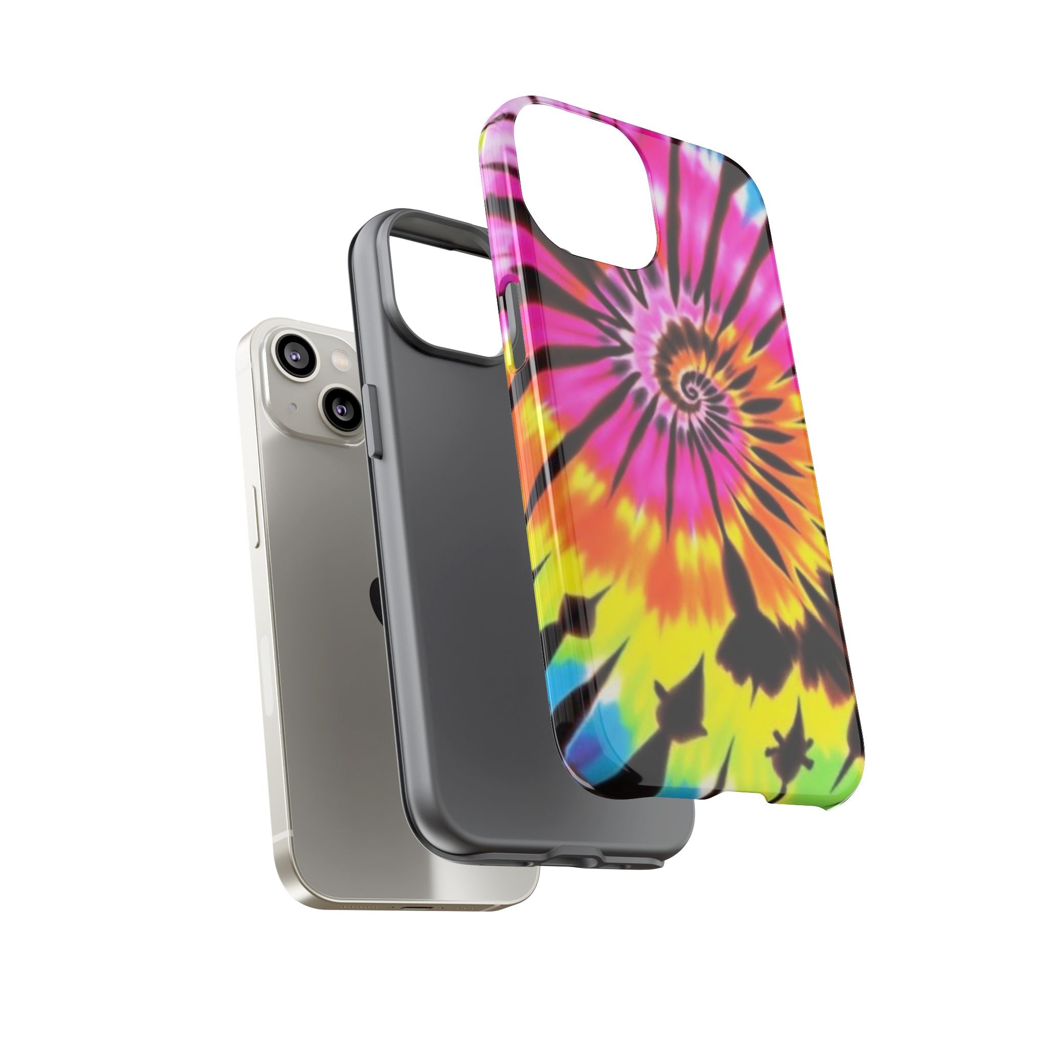 Tie-Dye Spiral Phone Case for iPhone