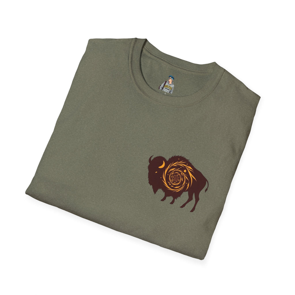 Buffalo Spiral Design T-Shirt