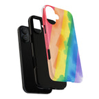 Rainbow Watercolor Art Tough Cases For Android & iPhone