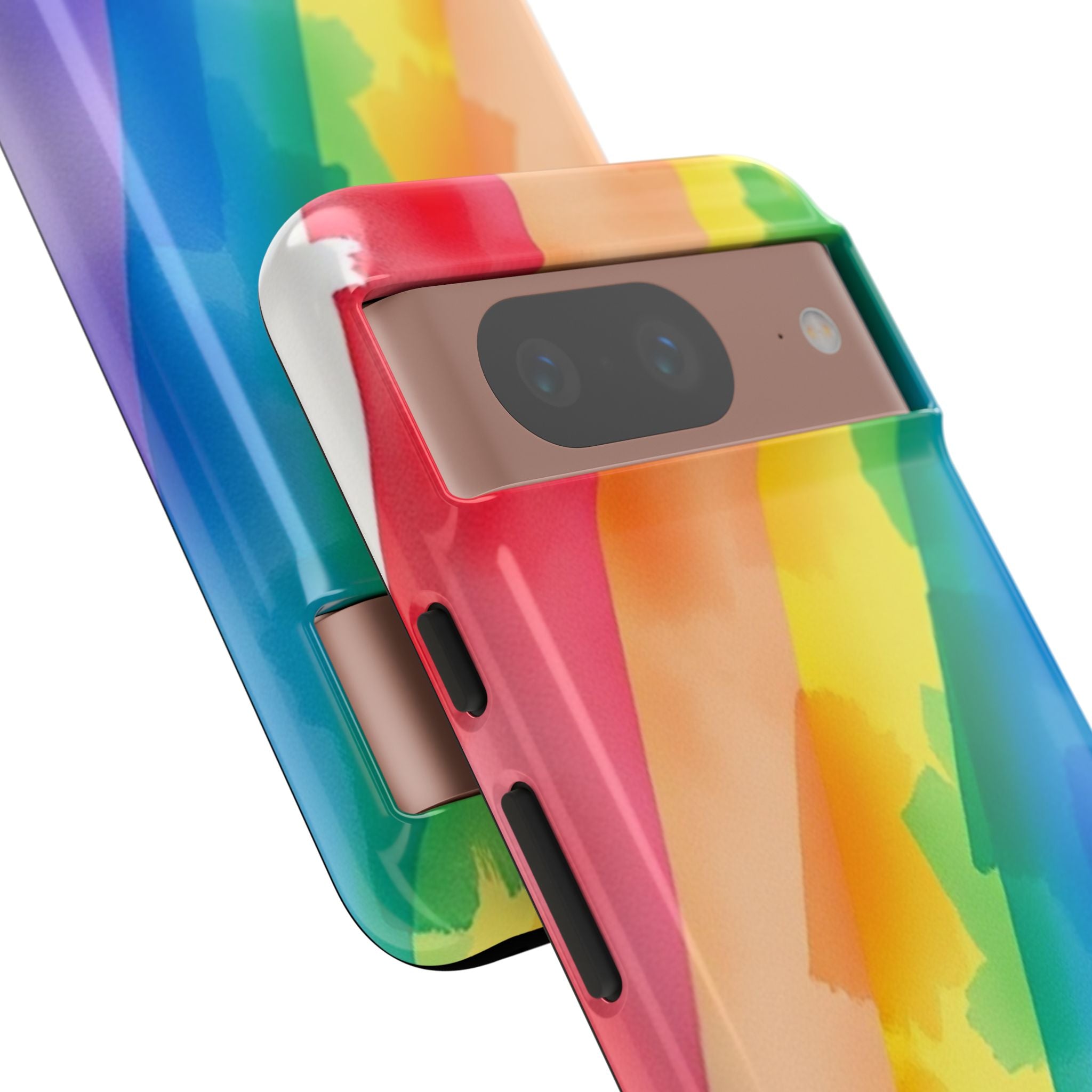 Rainbow Watercolor Art Tough Cases For Android & iPhone