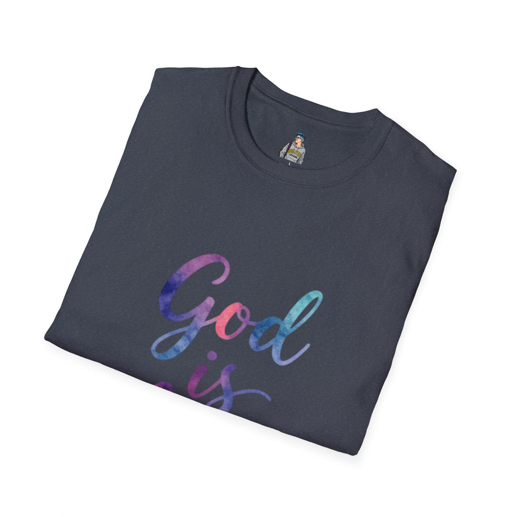 God Is Love T-Shirt — Colorful Tee