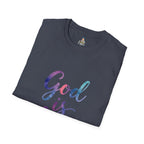 God Is Love T-Shirt — Colorful Tee