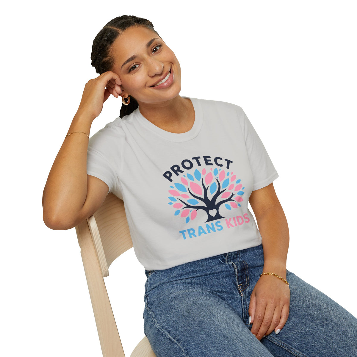 Protect Trans Kids Pride Tree Las Vegas T-Shirt